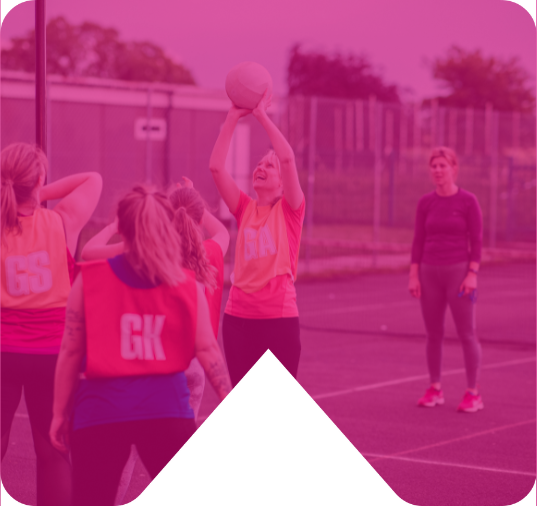 Back to netball pink